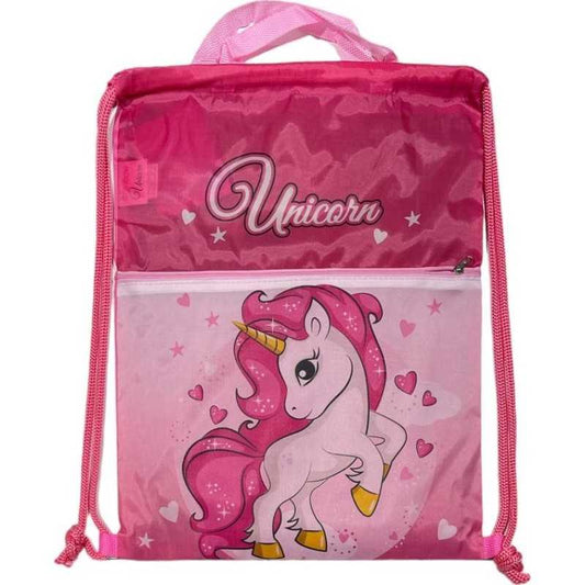 MOCHILA SACO INFANTIL UNICORNIO