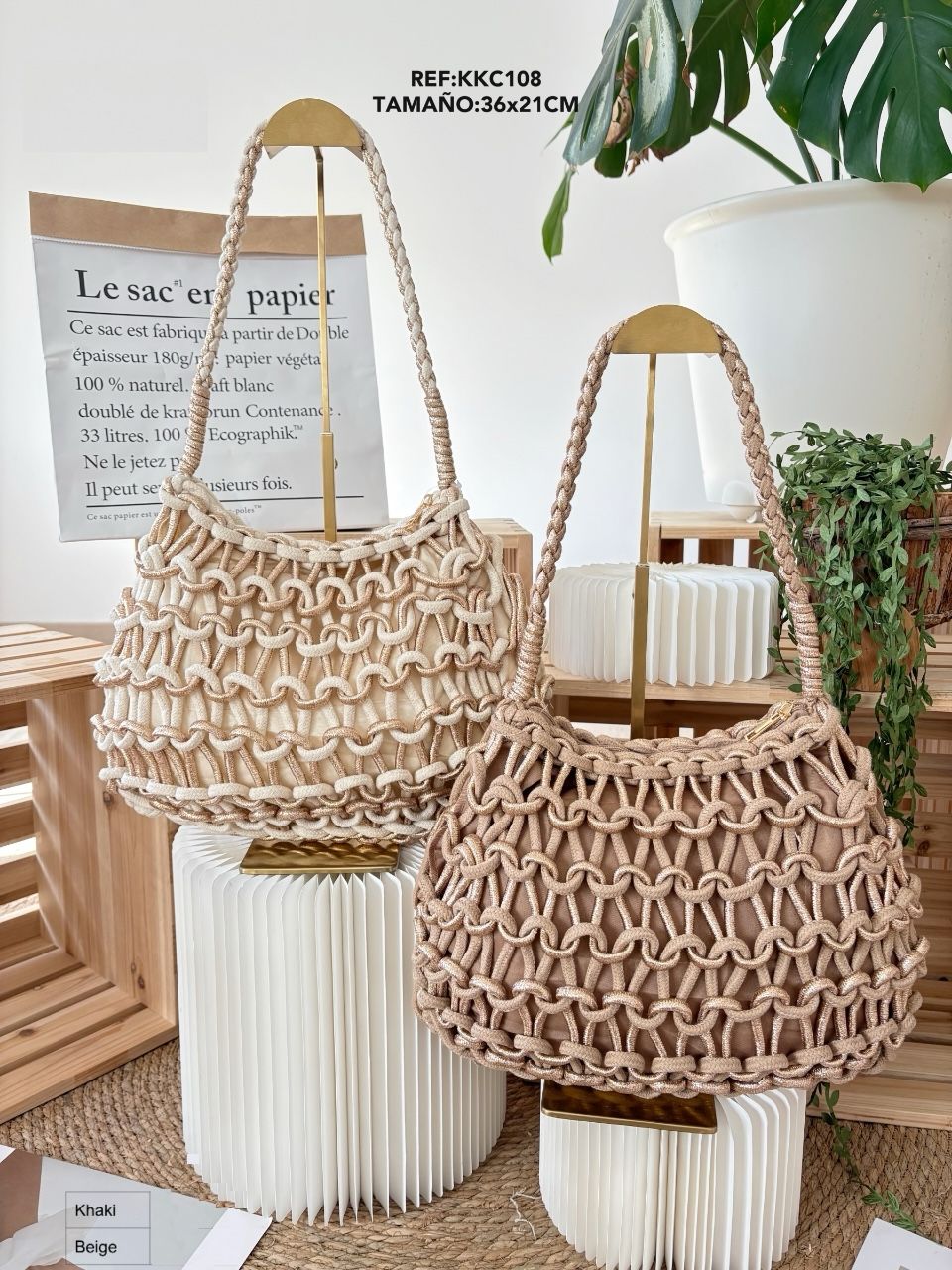 BOLSO MACRAME(CROCHE) KKC108