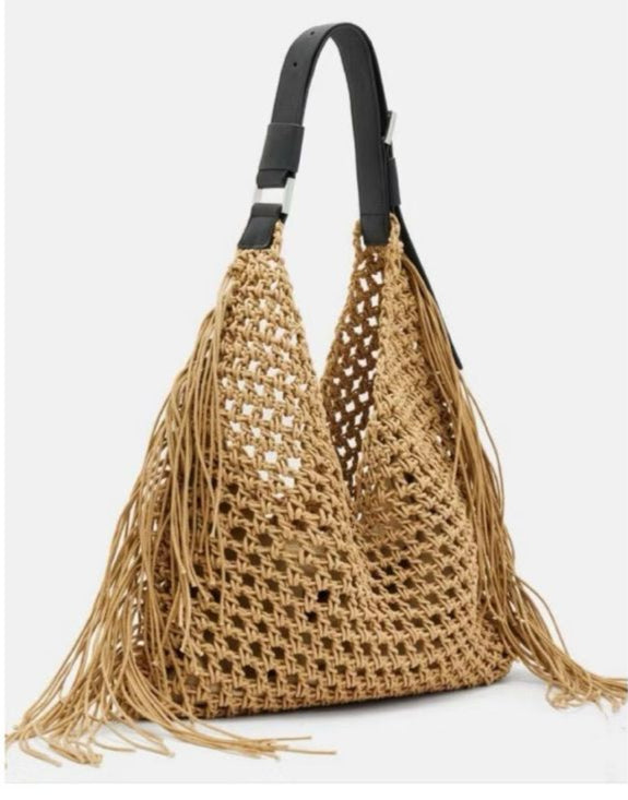 SHOPPER CALAD/FLEC ASA DE CUERO 9161