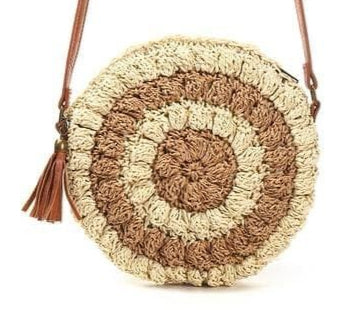 BOLSO RAFIA ASA DE CUERO CL13082