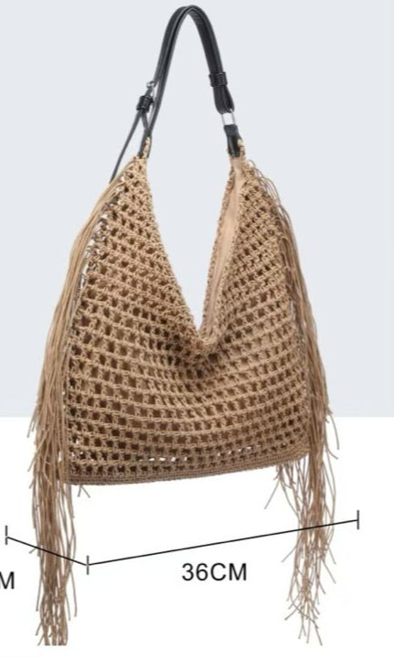 SHOPPER CALAD/FLEC ASA DE CUERO 9161
