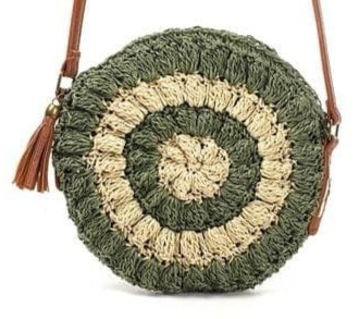 BOLSO RAFIA ASA DE CUERO CL13082