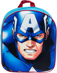 MOCHILA INFANTIL PEQUEÑA CAPITAN AMERICA