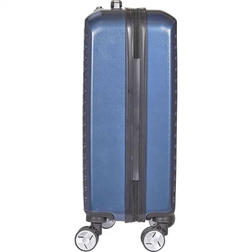MALETA DOTS POLICARBONATO 54 CM 8 RUEDAS AZUL MARINO
