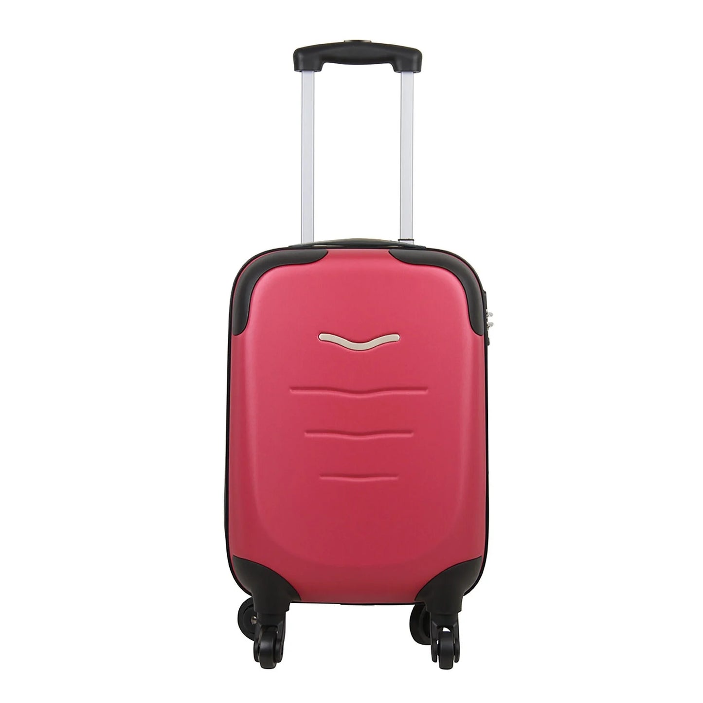 MALETA RÍGIDA DE CABINA ROJA DE 53 CM