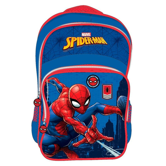 MOCHILA INFANTIL TRIPLE COMPARTIMENTO SPIDERMAN