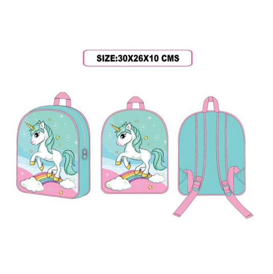 MOCHILA INFANTIL PEQUEÑA UNICORNIO