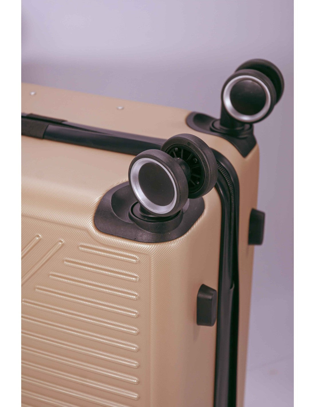 MALETA JUEGO DE 3 ABS 4 RUEDAS DOBLES