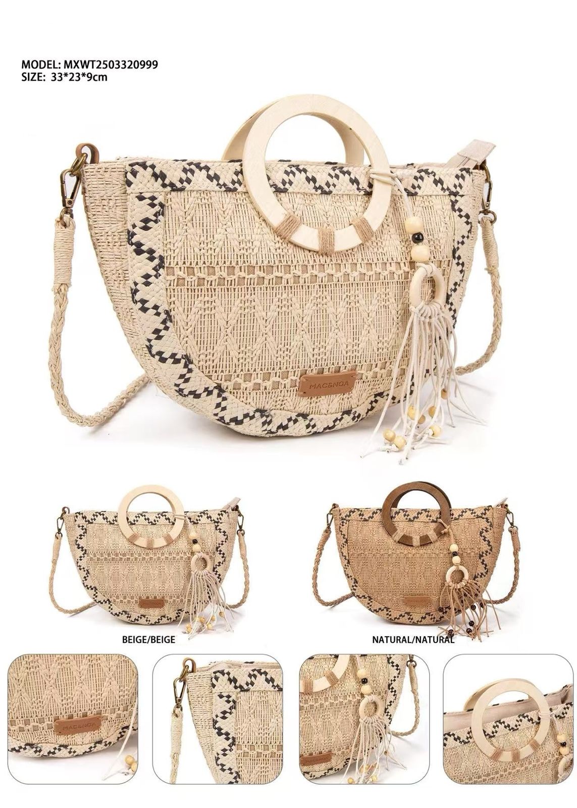 BOLSO RAFIA MXWT2503320999