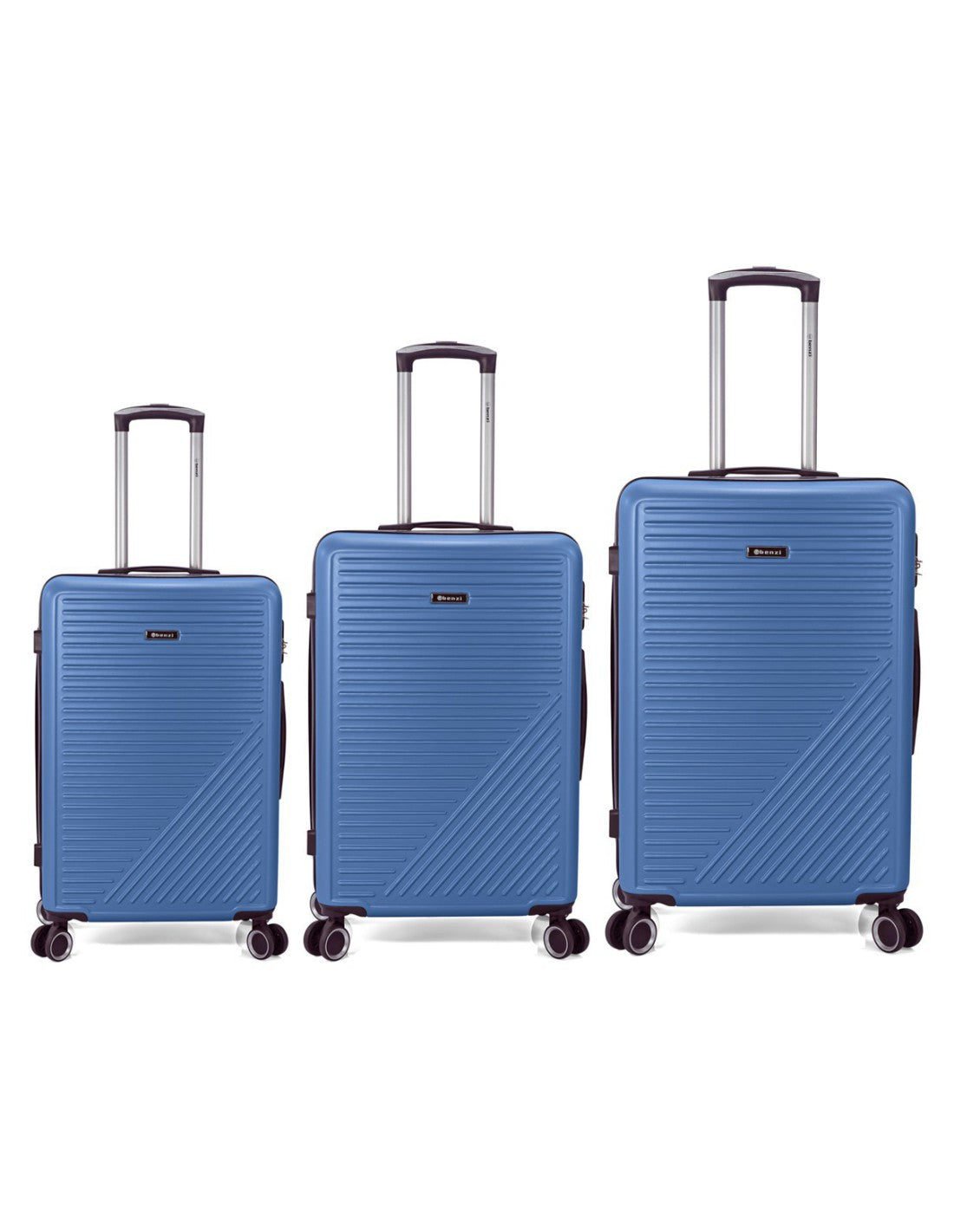 MALETA JUEGO DE 3 ABS 4 RUEDAS DOBLES