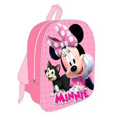 MOCHILA INFANTIL PEQUEÑA 3D DISNEY MINNIE